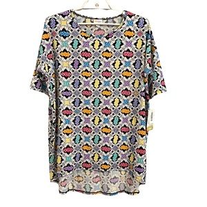 Lularoe Disney Minnie Mouse Polkadot Irma Tunic